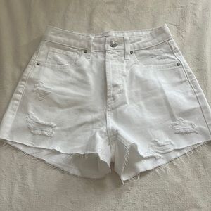 target white shorts